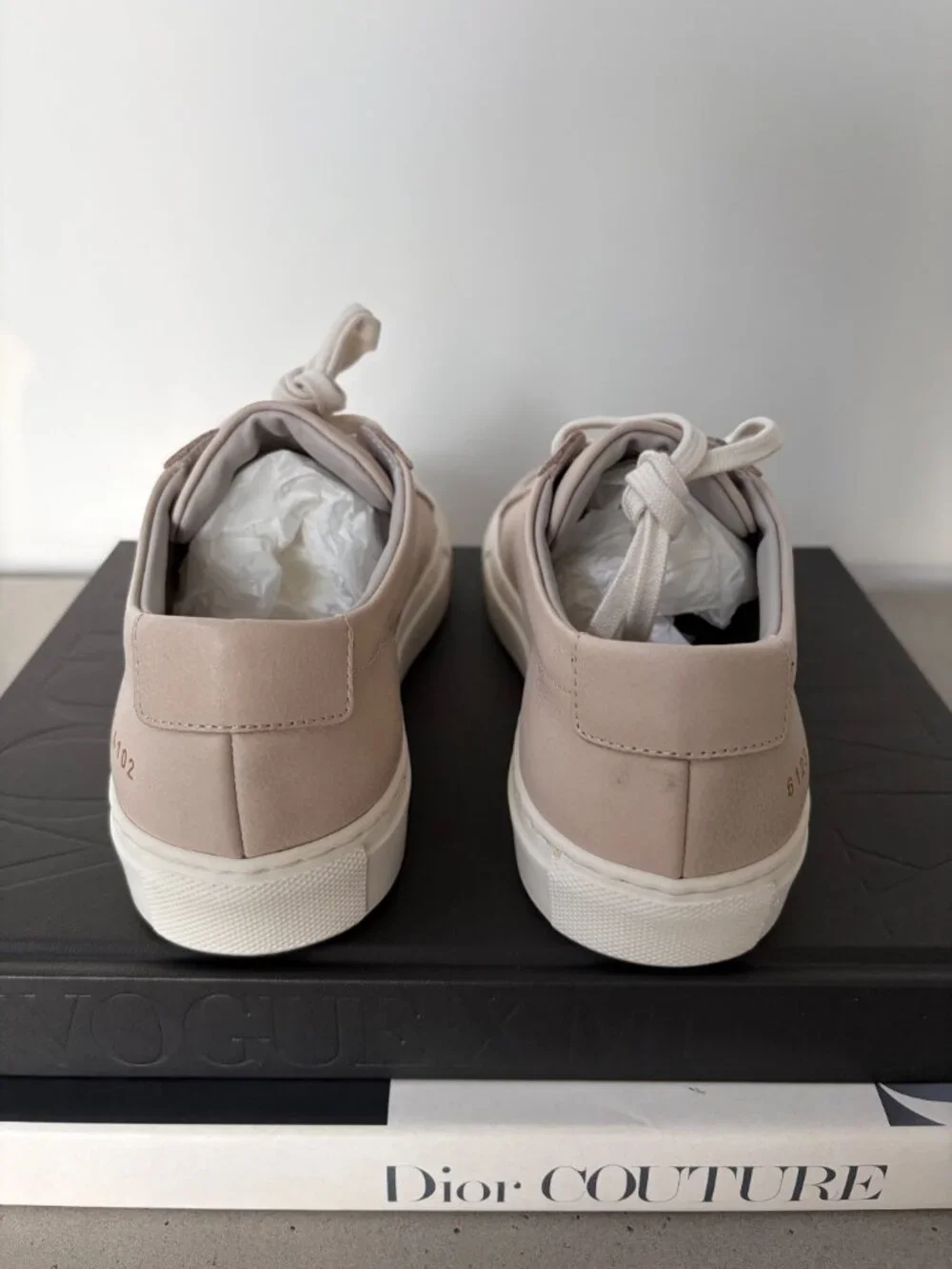 Authentic Common Projects Achilles Low — Tofu, Size EU 37 (US ~6.5–7) NWOT